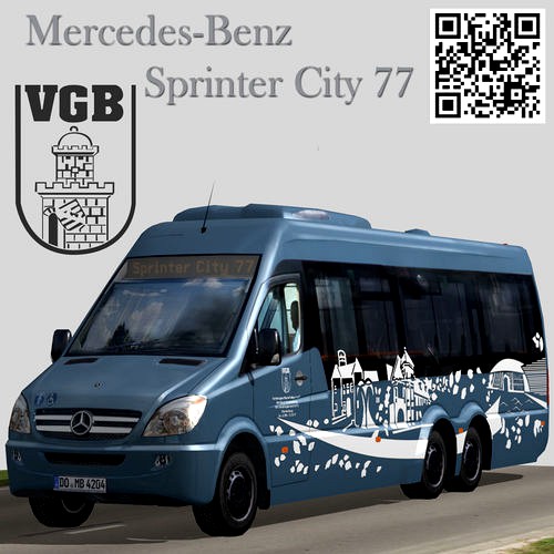 Mercedes-Benz Sprinter City 77 VGB livery