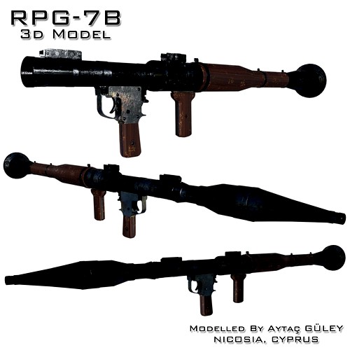 RPG - 7B 3D Model