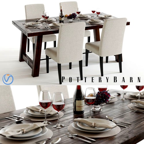 Pottery Barn Benchwright Set