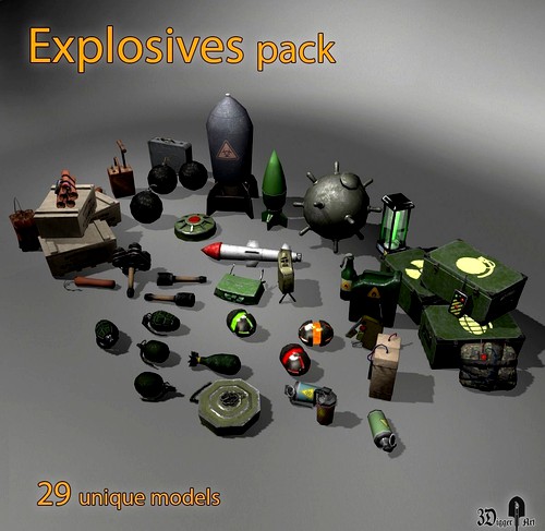 Explosives and bomb pack