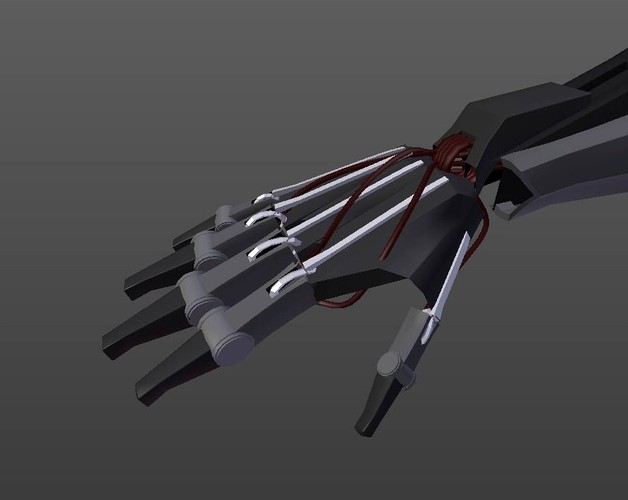 Robot Low Poly Arm