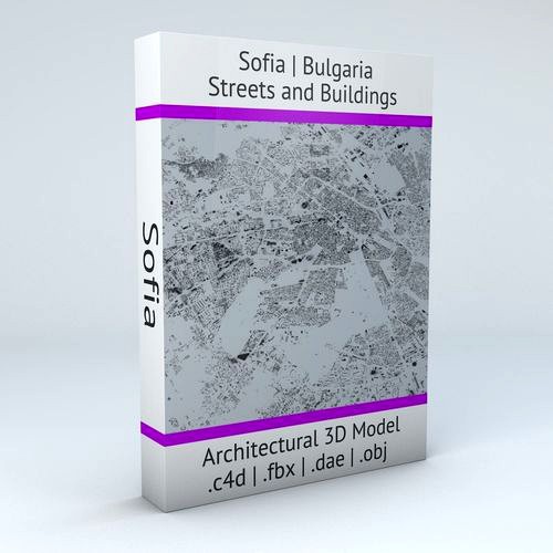 Sofia Streets and Buildings