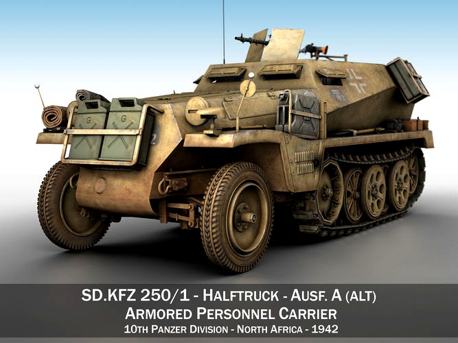 SDKFZ 250 - Halftruck  - 10PD