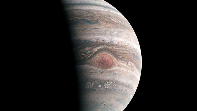 Photorealistic Jupiter 16k textures