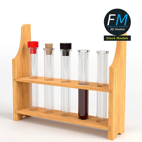 Test tubes rack