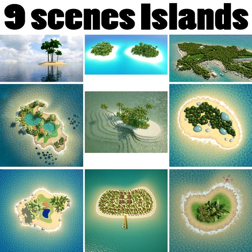 Collection Islands Scenes