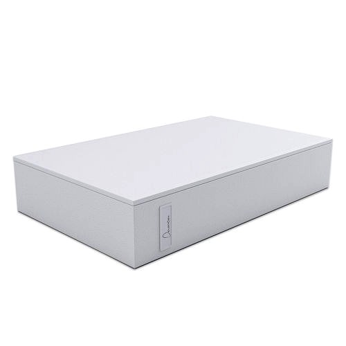 White Cloth Covered Box - Folder