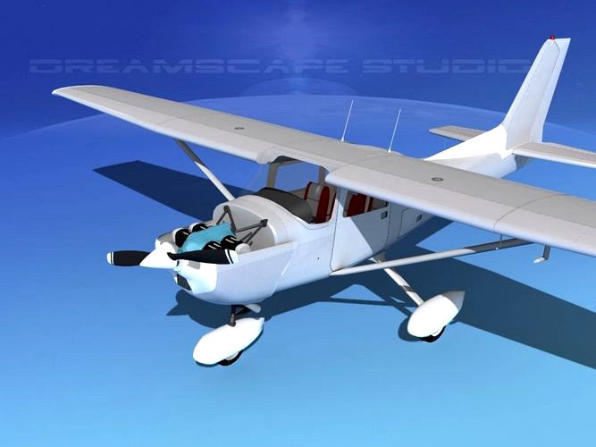 Cessna 172 Skyhawk 1976 White Livery