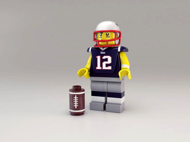 LEGO Tom Brady figure