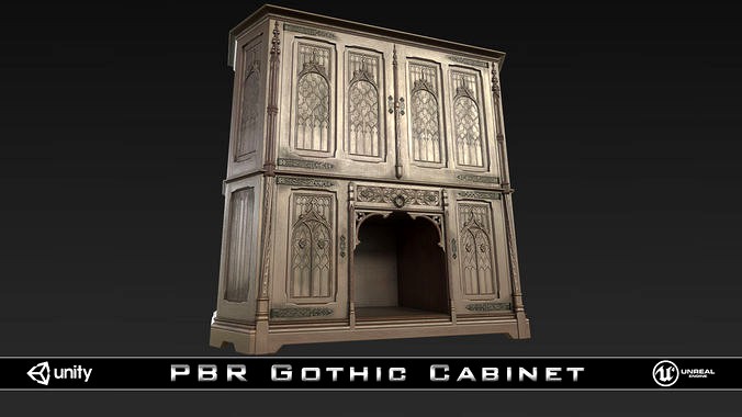 PBR Gothic Cabinet