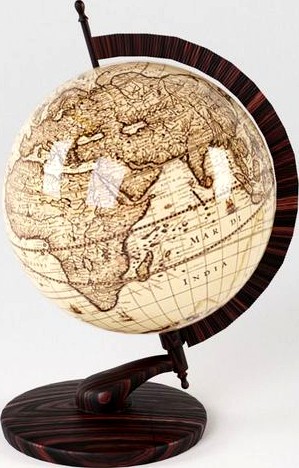 Antique globe