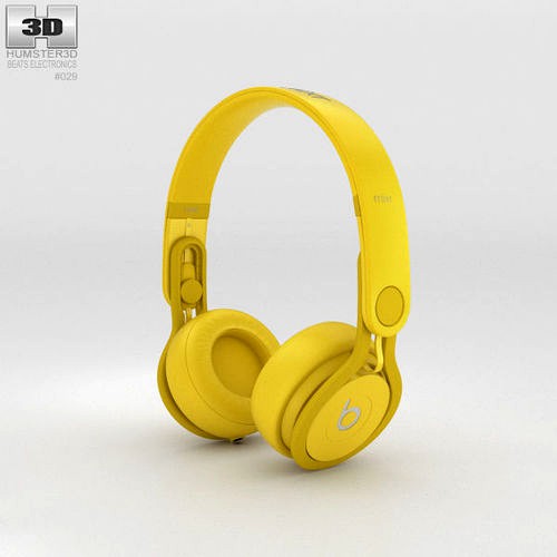 Beats Mixr High-Performance Professional Yellow