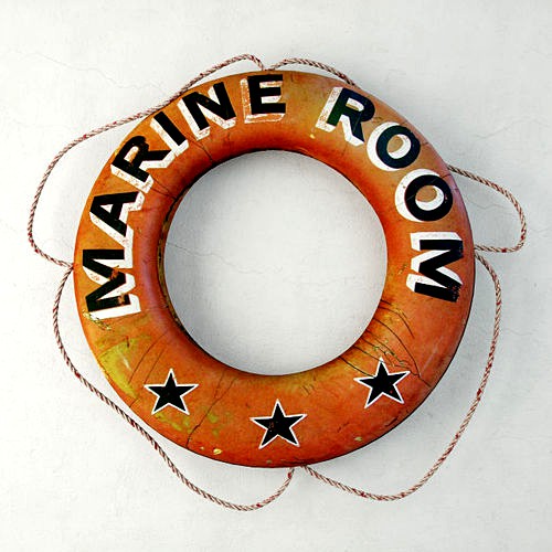 Nautical Marine Room Life Preserver