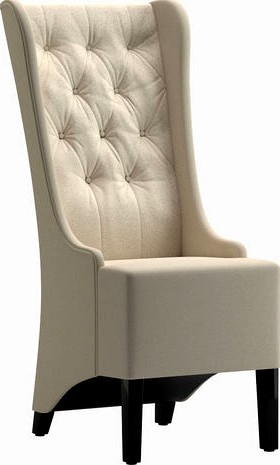 White Luxurious Leather Chair