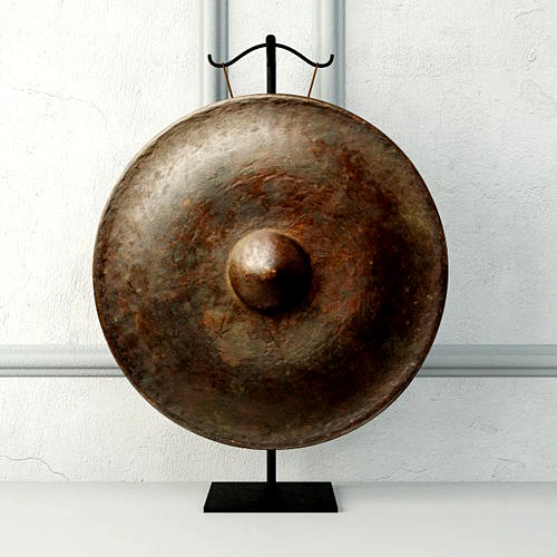 19th Century Laos Bronze Gong 3