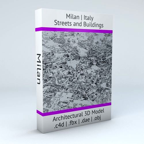 Milan Streets and Buildings