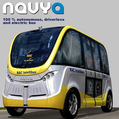 Driverless Electric RAC intellibus