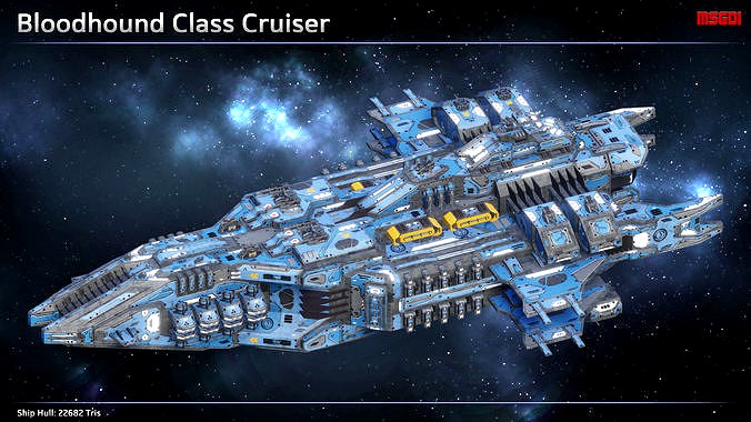 Spaceship Cruiser Bloodhound