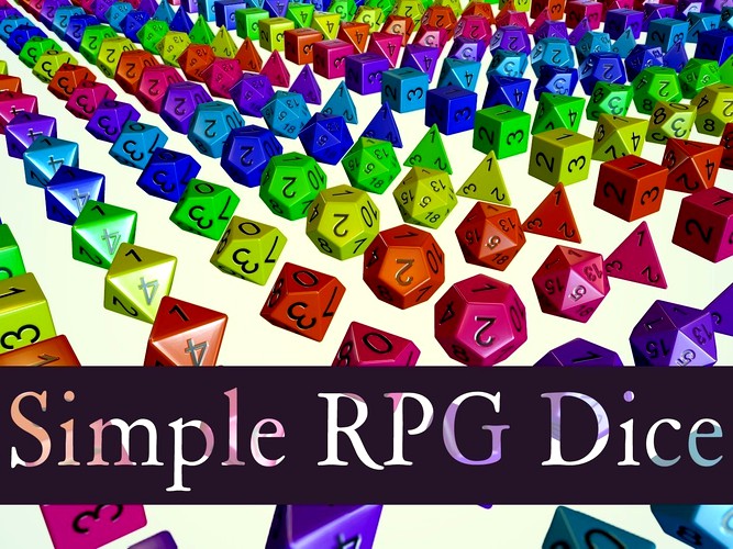 Simple RPG Dice