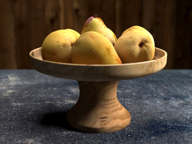 Pear - low poly