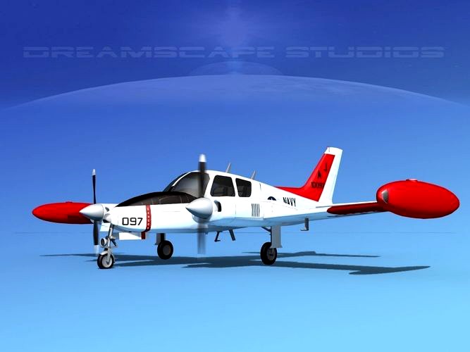 Cessna U-3B Blue Canoe V09