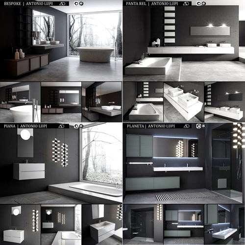 Bathroom furniture collection Antonio Lupi