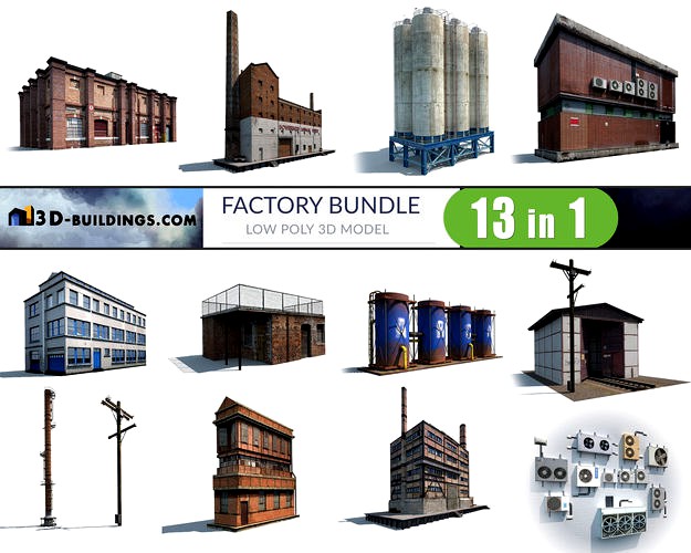 Factory Building BUNDLE
