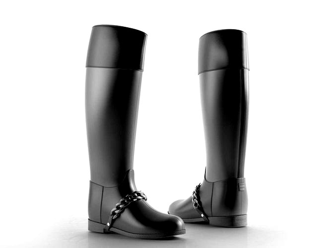 Eva Chain Rubber Rain Boots