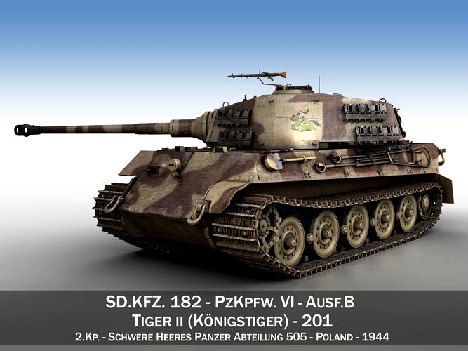 Panzerkampfwagen VI - Ausf B - Tiger II - 201