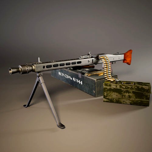 MG 42  German Machine Gun Set