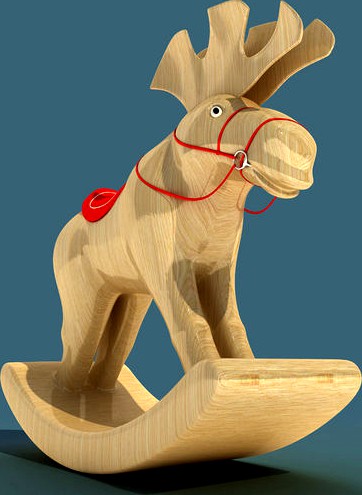 Elk Toy Swing