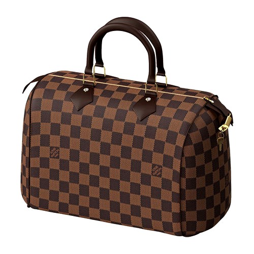 Louis Vuitton Speedy Bag Checker Brown