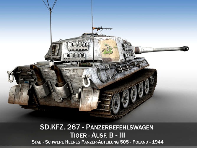 Panzerbefehlswagen Tiger - Ausf B - III