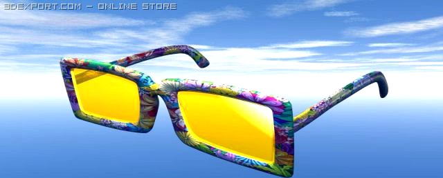 Mod Sunglasses 3D Model
