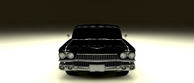 1959 Cadillac Eldorado 62 Series Coupe 3D Model