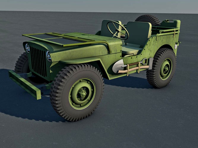 Jeep Willys Military Vehicle