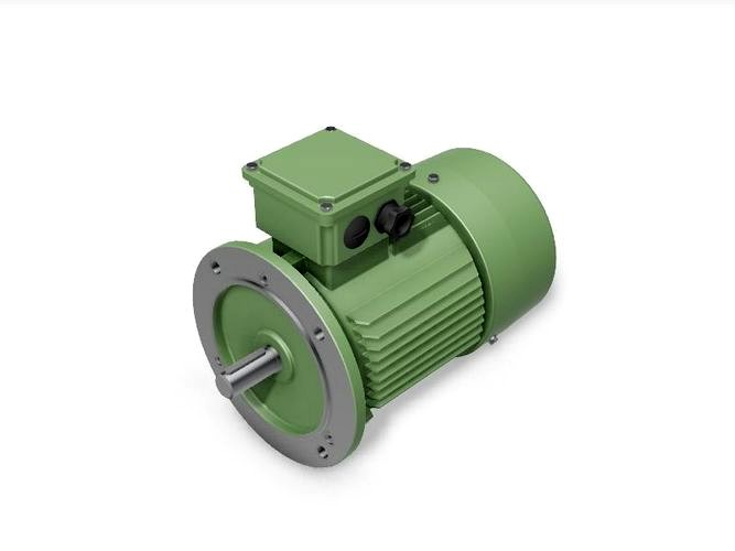 112M B5 IEC electric motor - 3D CAD model
