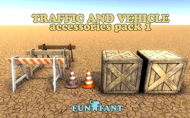 Street props pack Game Ready PBR