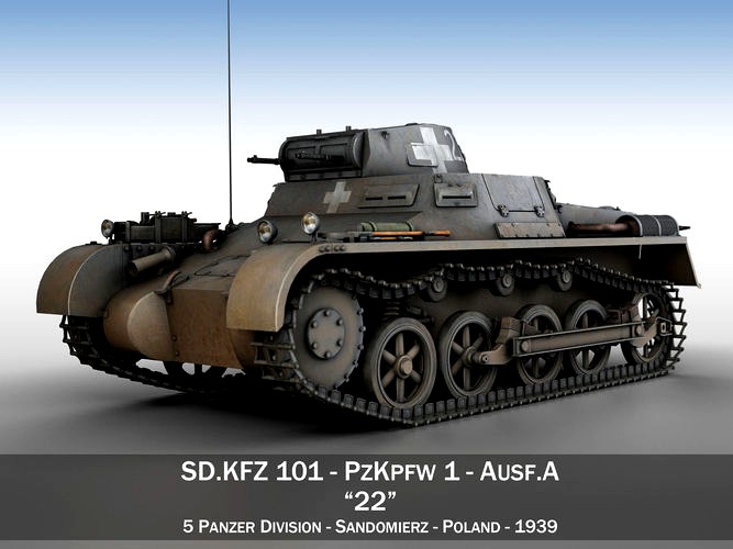 PzKpfw 1 - Panzer 1 - Ausf A - 22