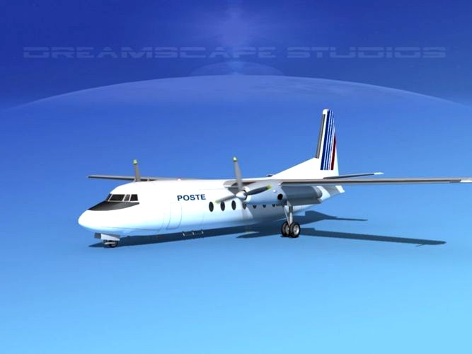 Fokker F-27 Air France Poste
