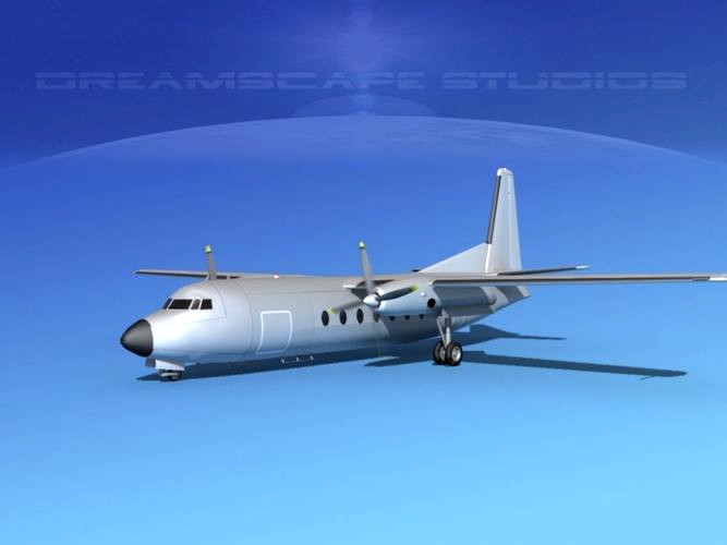 Fokker F-27 Bare Metal