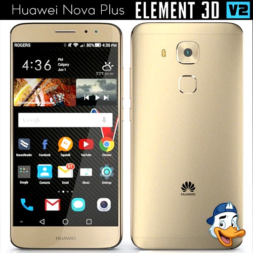 Huawei Nova Plus for Element 3D