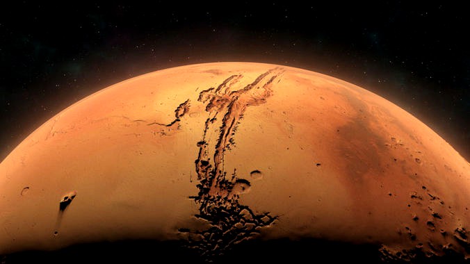 Mars - High Poly Sculpted Model