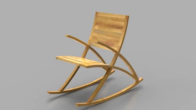 Wishbone Rocking Chair