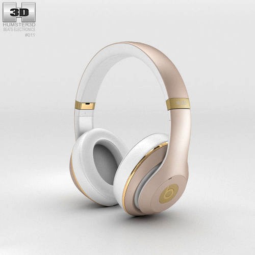 Beats by Dr Dre Studio Over-Ear Headphones Champagne