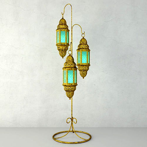 Moroccan Hanging Floor Lanterns