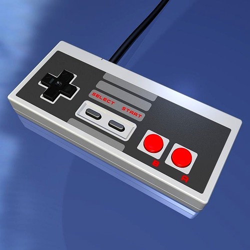 Vintage Video Game Controller