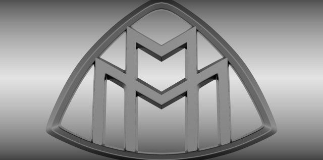 Maybach logo 3D Model