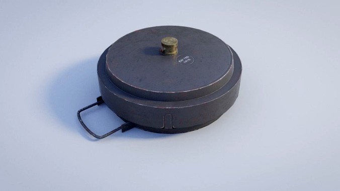 WW1 German Landmine Tellermine asset