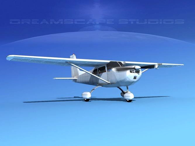 Cessna 175 Skylark Bare Metal